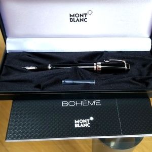 Mont blanc pen. Boheme fountain